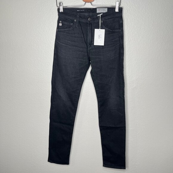 AG Adriano Goldschmied Mens Black Cloud Soft Denim Tellis Modern Slim Jeans 28 - Picture 6 of 10